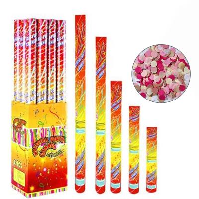 China Wedding Authentic Giant Decoration 12 Pcs Confetti Cannon Party Snaps Confetti Cannons For Party Wedding for sale