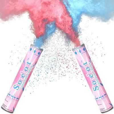 China 2022 Celebration 2022 Hottest Product Confetti Cannon Holi Color Powder Corn Flour Running Smoke Cannons for sale