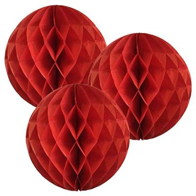 China Festival Decoration Honeycomb Balls Tissue Paper Ball,Holiday Celebration Party Decorations Supplies for sale