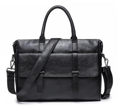 China Luxury leather maleta de bolsa de man shoulder bag laptop bag business famous brand men simple briefcase bag luxury leather maleta for sale