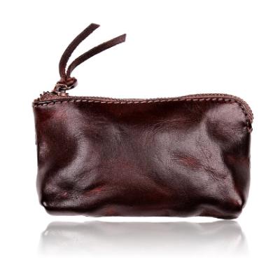 China Simple Package Solid Color Women's Vintage Vintage Wallets Pocket Lady Japan Style Coin Money Bag Short Purse Card Holder Cowhide Wallet for sale