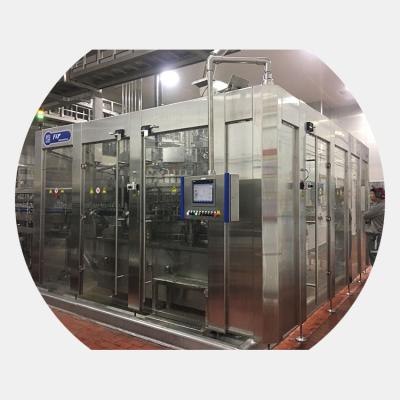 China Food F01-60-12 plated steel bottle filling capper machine monoblock Cold filling or hot filling suitable for sale