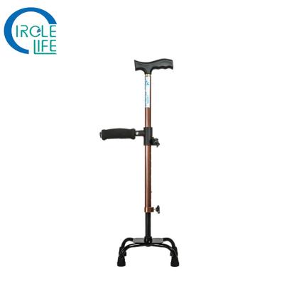 China Adjustable Folding Canes Aluminum Alloy Medical Used Portable Walking Stick For Elderly for sale