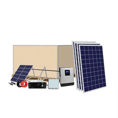 China Consumer Electronics Sales Good On Grid Kit Solar System 5kw Home Use 5kw System Photovoltaic Solar Power System for sale