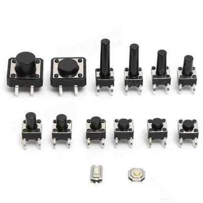 China SMD 4 Pin Micro Tact Switch 6x6mm Tactile Tact Push Button Switch zu verkaufen