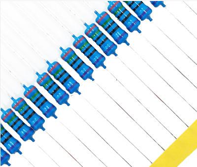 China Carbon Film Fixed Resistor CF RD Leaded Resistor CF1/4W-T52-100RJ for sale