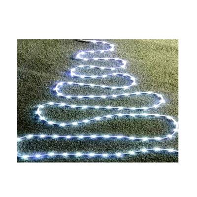 China Commercial Use High-end High-brightness Waterfall Rope Light Party Stage Decoration Rope Light for sale