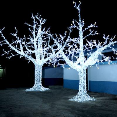 China Outdoor Commercial Use Christmas Decorations Giant 3d Branch Pattern Light Master Tree for sale