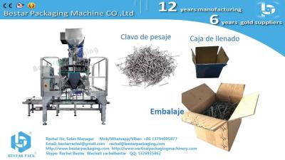 China Bestar automatic weighing and filling box packing machine for sale