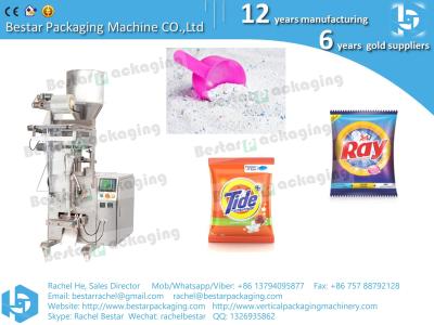 China Detergent powder sachet packing machine [Bestar] small vertical packing machine with volumetric cup BSTV-160A for sale