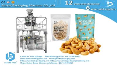 China Bestar Doypack machine new developed 3 stations model automatic weighing filling for sale