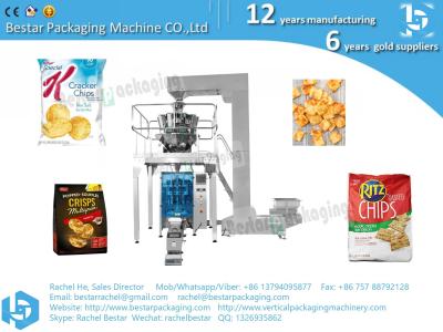 China Automatic biscuit snack granule packaging machine grain packing machine for sale