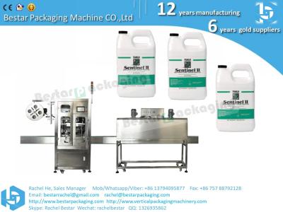 China Hand washer bottle labeling, alcohol sanitizer bottle labeling machine for sale