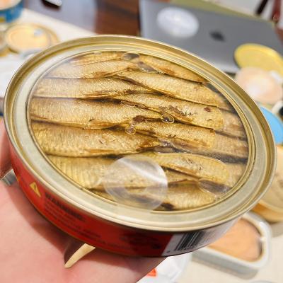 China High quality gold tin cans and tin cans for tuna and 70mm tin lid for sale