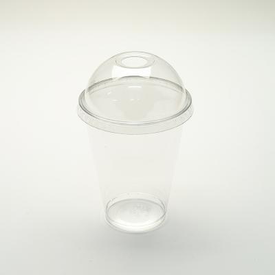 China 10oz 12oz 16oz 20oz 24oz Disposable Eco-Friendly High Quality Clear Cup For PPS Cup Coffee Mug for sale