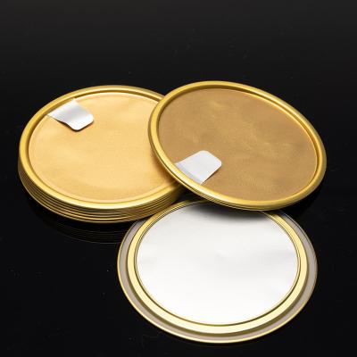 China Manufacture non-refillable hot sealing peel off lid and easy open peel lid and peel off lid 99mm for packaging for sale