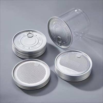 China Non-Refillable High Quality Easy Open Skin Off 401 Aluminum Easy Open End And Skin Cover And Skin Lid Canister for sale