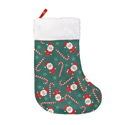 China Wholesale Hot Selling Customied Christamas Home Decoration 2021 Stocking Custom Christmas Socks For Decoration for sale