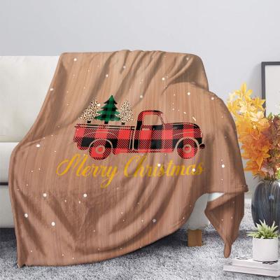 China Anti-Static Good Quality Fashionable Hoodie Knitted Baby Blanket Supplier Santa Christmas Tree For Home Decoration for sale