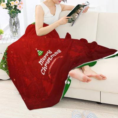 China Factory direct wholesale high quality polyester blanket anti dust mite white commercial Christmas decorations for home solar for sale