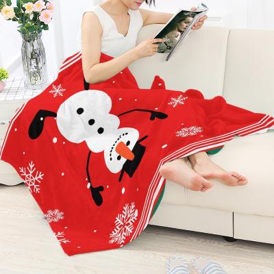 China Anti Dust Mite Design Pretty New Arrive Winter Milestone Baby Blanket Star Vintage Christmas Decoration For Home Solar for sale