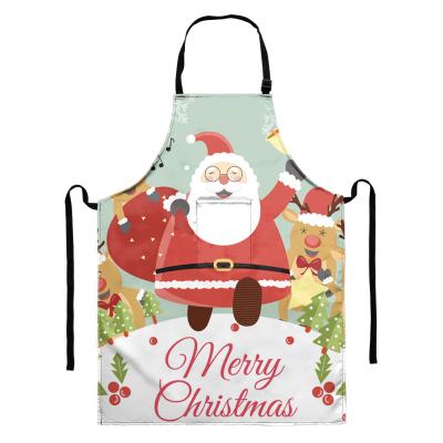 China China Manufacturer New Year Christmas Decoration Supplies Christmas Kitchen Decoration Apron 2022 Good Drinks/Food Price for sale