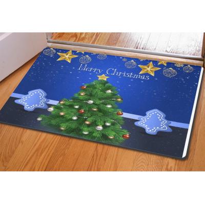 China Luxury Rubber Flooring Mat Christmas For Home Security Washable Wholesale High Quality Mats Noodle White for sale