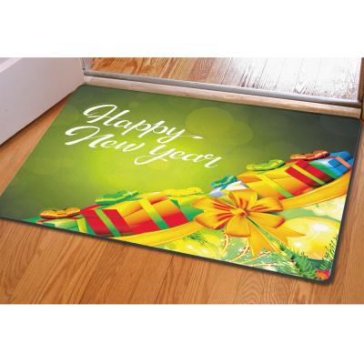 China China Washable High Slip Door Mats Room Doormat Halloween Anti Rubber Floor Mat Christmas With Best Quality for sale