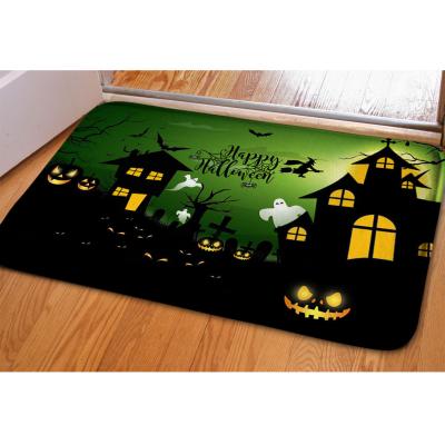 China Non Slip Cheap Funny Mat Shopping Door For Home Rubber Halloween Non Slip Mat for sale