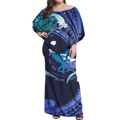 China Anti-Static Hawaiian Sustainable Clothing Set Beach Dress Plus Size Wrap Dresses Women Party With Cheap Price for sale