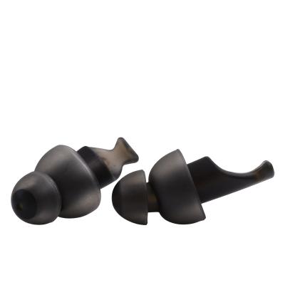 China Sleep ; Study ; Swimming Waterproof Anti Noise Earplugs Drums Ear Silicone Ear Plugs for sale