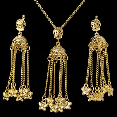 China CLASSIQUE 2021 New Design Fashion Star Shaped Jewelry For Women With Fashion Gift Necklace Earrings High Quality Pendant for sale