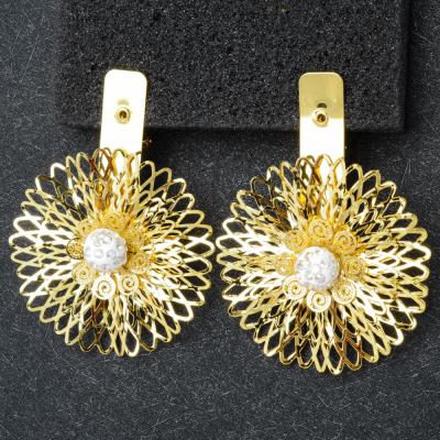 China CLASSIC fringe earrings unique earings fashion flower jewelry for women custom earrings for sale