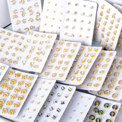 China Europe FASHIONABLE Wholesale Designer Inspired Christmas Stud Earrings Jewelry Diamond Stud Earrings for sale