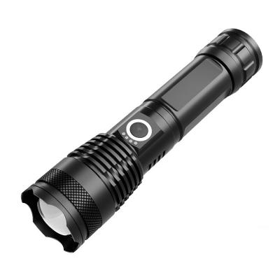 China 18650 Battery Outdoor Indoor Outdoor 1000 Lumens USB Flashlights Three Head Charger LED Flashlights with Adjustable Side Light for sale