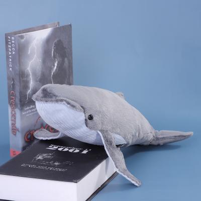 China Modern Modern Shark Plush Toy Soft Gray Shark Sea Animal Promotional Gift Stuffed Toy Cute Shark Plush Toy for sale