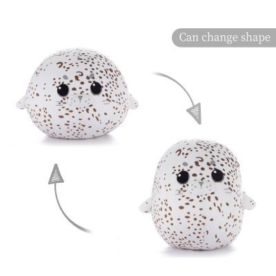 China High Quality Hot Selling Eco-Friendly Cute Soft Sea Seal Pillow Stuffed Marine Animals Seals Plush Toy for sale