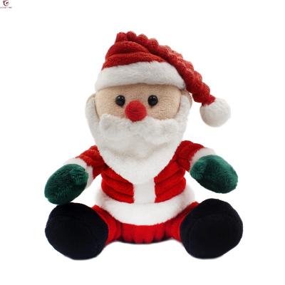 China Gift Gift New Arrival Custom Design High Quality Christmas Santa Claus Doll Plush Toy Stuffed Cartoon Plush Toy for sale