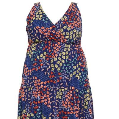 China Ladies Anti-Static Woven Printing Dress for sale