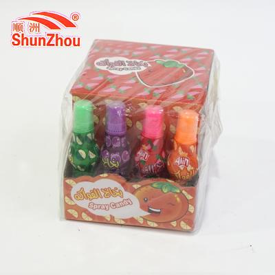 China 25ml Fruity Sour Gourd Shape Spray Candy SZC-SPR-018 for sale