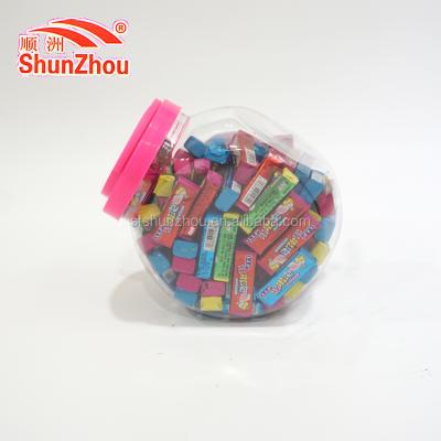 China 3pc per bag bubble gum orange, grape and strawberry SZC-GUM-016 for sale