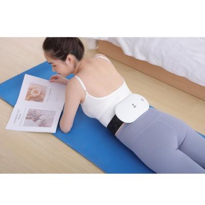 China Performance Mid Body Recharge Hot Compress Pulse Size Bellycare Laser Vibrating Heating Electric Massager for sale