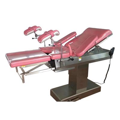 China Luxury Hospital OT Room Electric Obstetric Bed OT Table Gynecological Electric Hydraulic Operation Table for sale