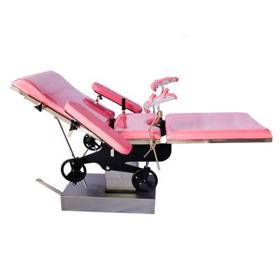 China Excellent Quality OT Room Manual Parturition Bed Gynecological Operating Table for sale