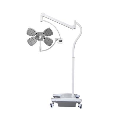 China Dome Theater Light Medical Equipment Hospital Room Petal Examination Single Head Surgical Light Single Head Operation Lamp Surgical Mobile Operating Light for sale