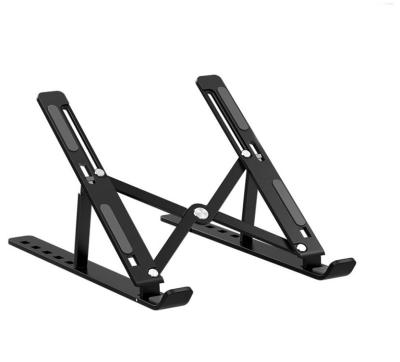 China Onvenient and easy to carry portable good quality portable adjustable aluminum foldable laptop stand for sale