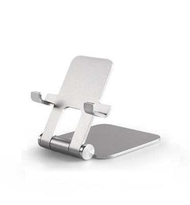 China Adjustable Premium Aluminum Alloy Phone Holder Stand For Phones And Tablets for sale