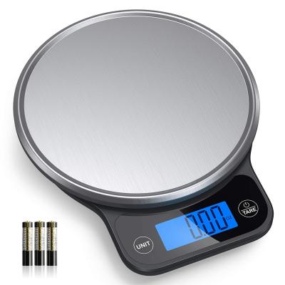 China WITH LID High Accurate Food Scale Digital Kitchen Scale, Scale measures in grams and ounces from 6kg to 13lbs max for sale