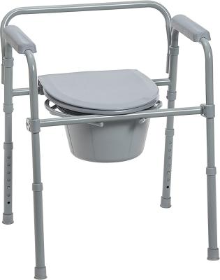 China Homecare Outdoor Hospital 2021Hot Selling Commode Chair Bedside Commode Chair Bathroom Chair for sale