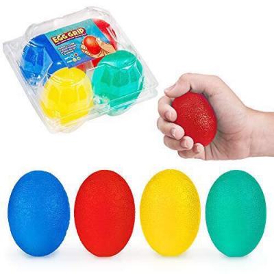 China Sports Toy Wholesale Very Cheap Price Fashion Egg Shape TPR Stress Ball for sale